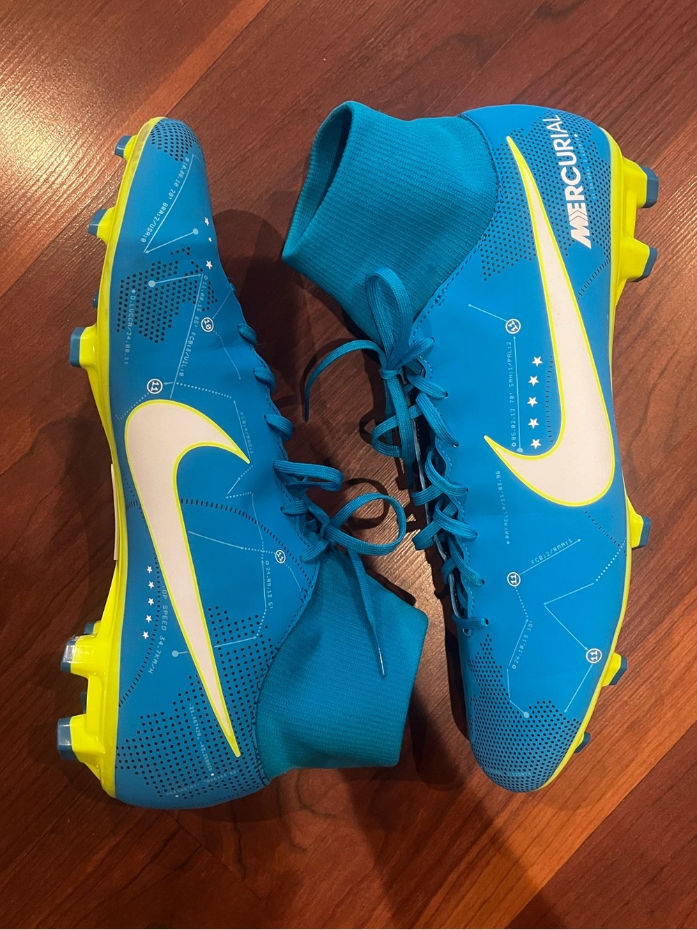Nike Mercurial Victory VI Neymar Soccer Cleats Men’s Size 12
